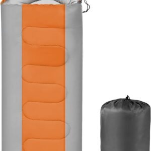 Sleeping Bags Portable Waterproof Camping Sleeping Bag for Adults Kids 4 Seasons Cold Weather or Warm Backpacking Hiking Mountaineering Indoor Outdoor Use