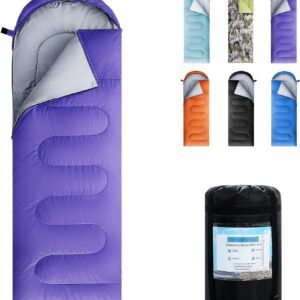 Sleeping Bags for Adults,Kids & Girls-Warm & Cold Weather Lightweight Waterproof Sleeping Bag Backpack with Compact Bag,Great for 3-4 Seasons Hiking,Camping and Outdoor